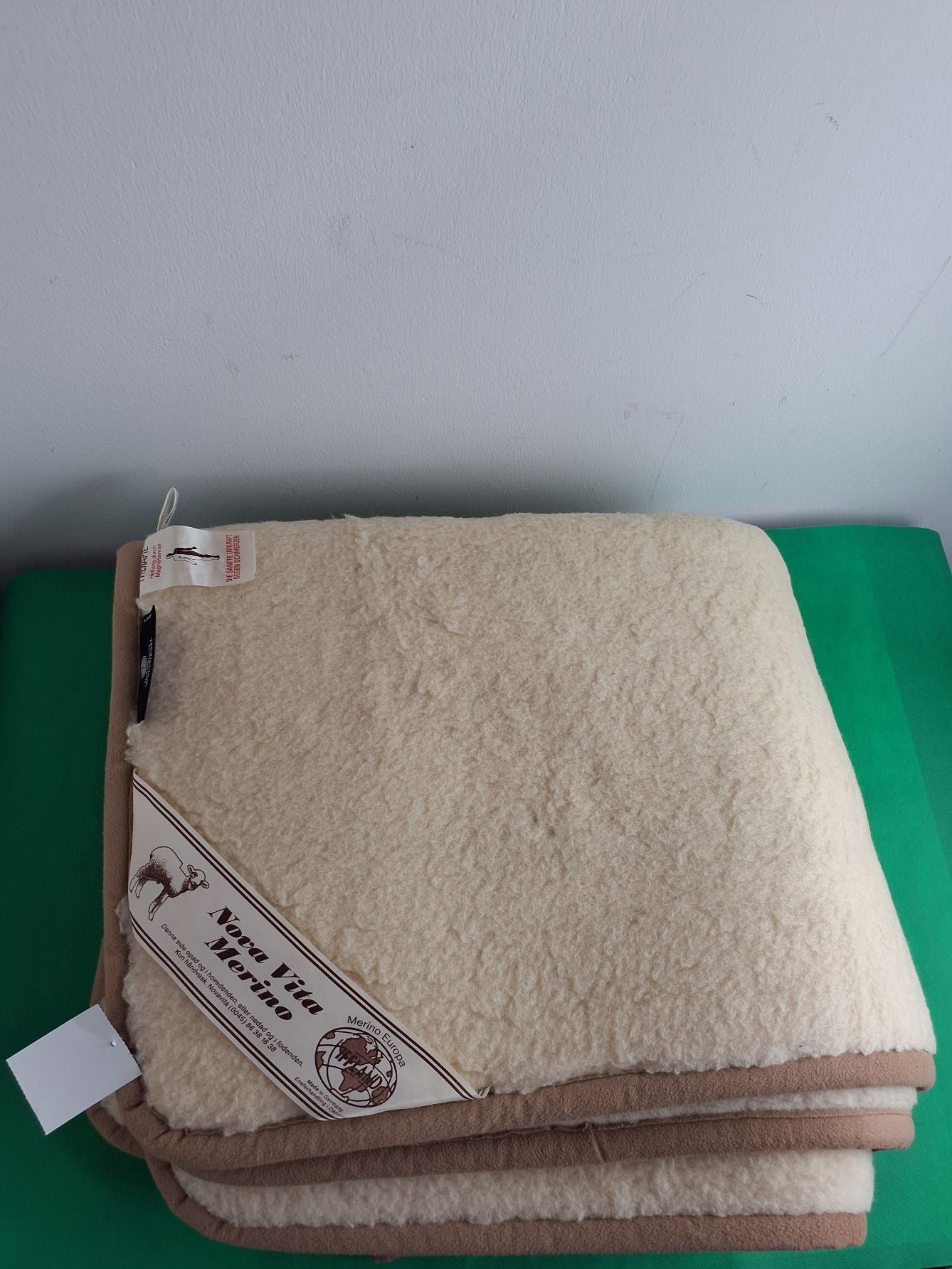 Merino uld tæppe 90x200